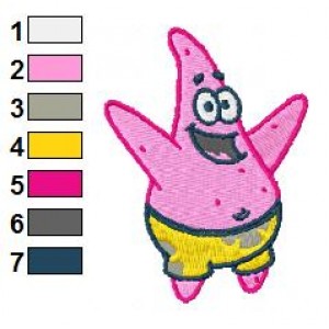 SpongeBob SquarePants Embroidery Design 22